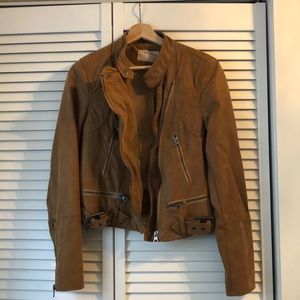 Free People fenix vegan leather moto jacket